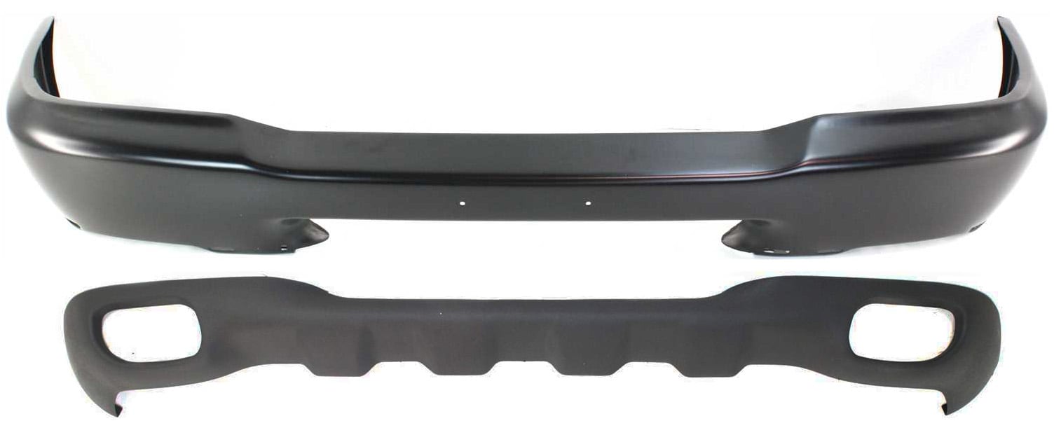 Front Bumper Paint to Match 2-Piece Kit with Valance for Ford Ranger 1998-2000, Replacement