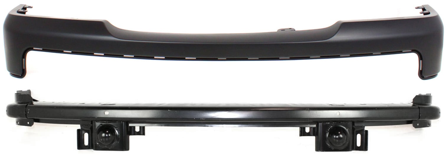 Front Bumper Cover for 2006-2011 Ford Ranger, 2-Piece Kit with Bumper Reinforcement, Replacement