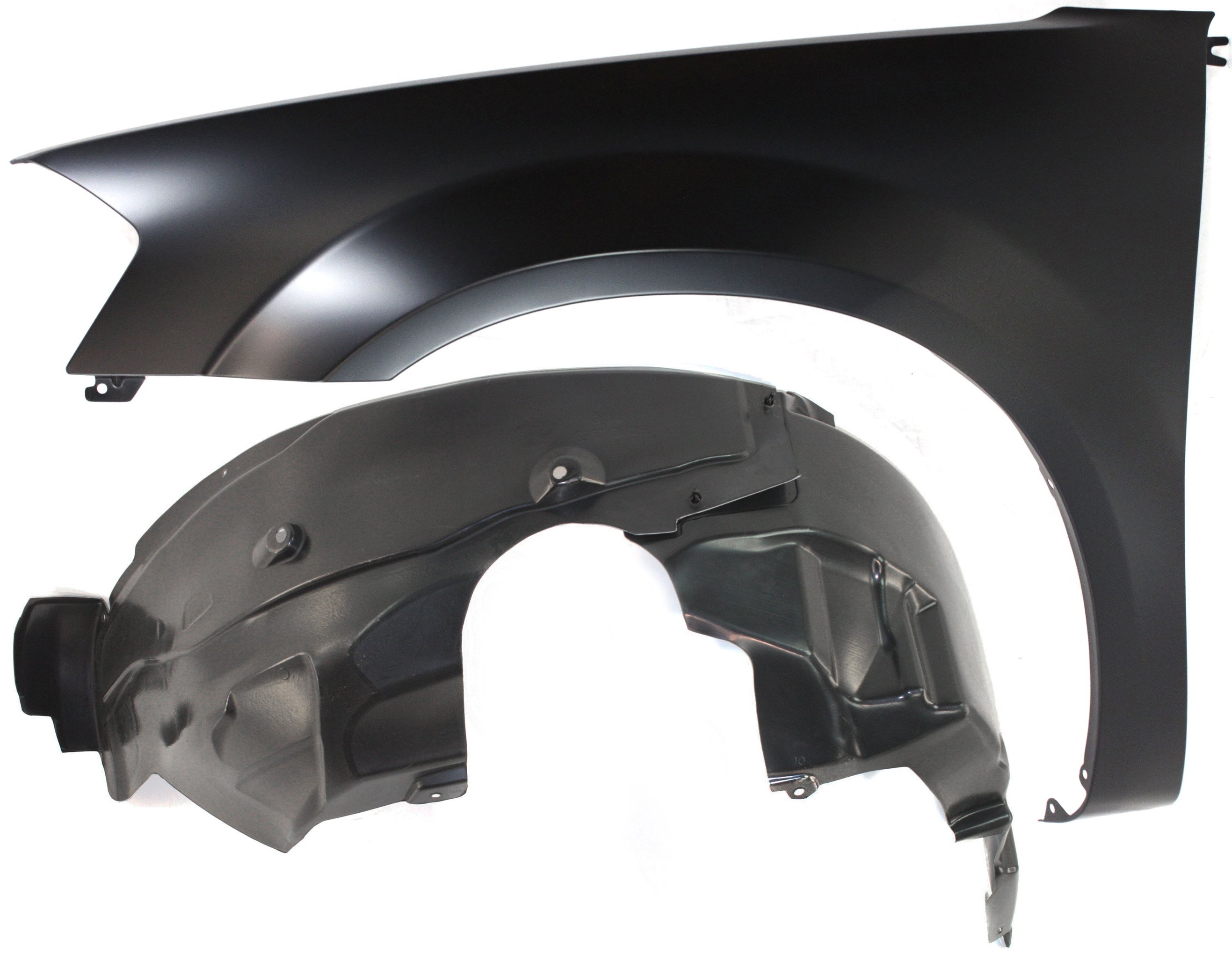 Fender Set for Dodge Avenger 2008-2010, Front Left (Driver) Side with Fender Liner, Replacement Kit of 2