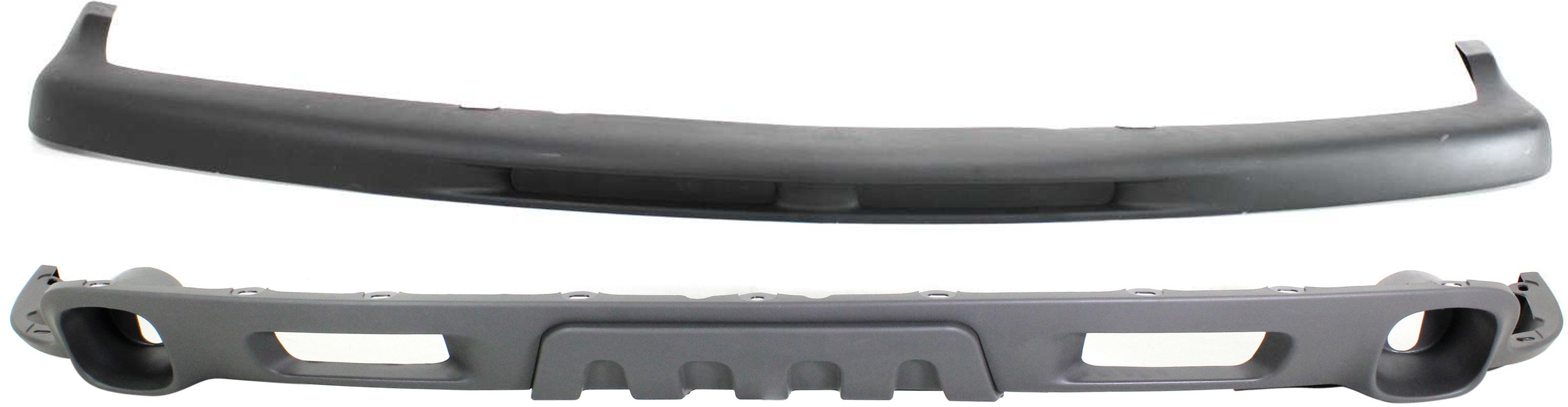 Auto Body Repair Kit for 2004-2006 Cadillac Suburban 1500, 2003-2006 Tahoe, Set of 2 Front with Valance and Bumper Filler, Z71 Model Replacement
