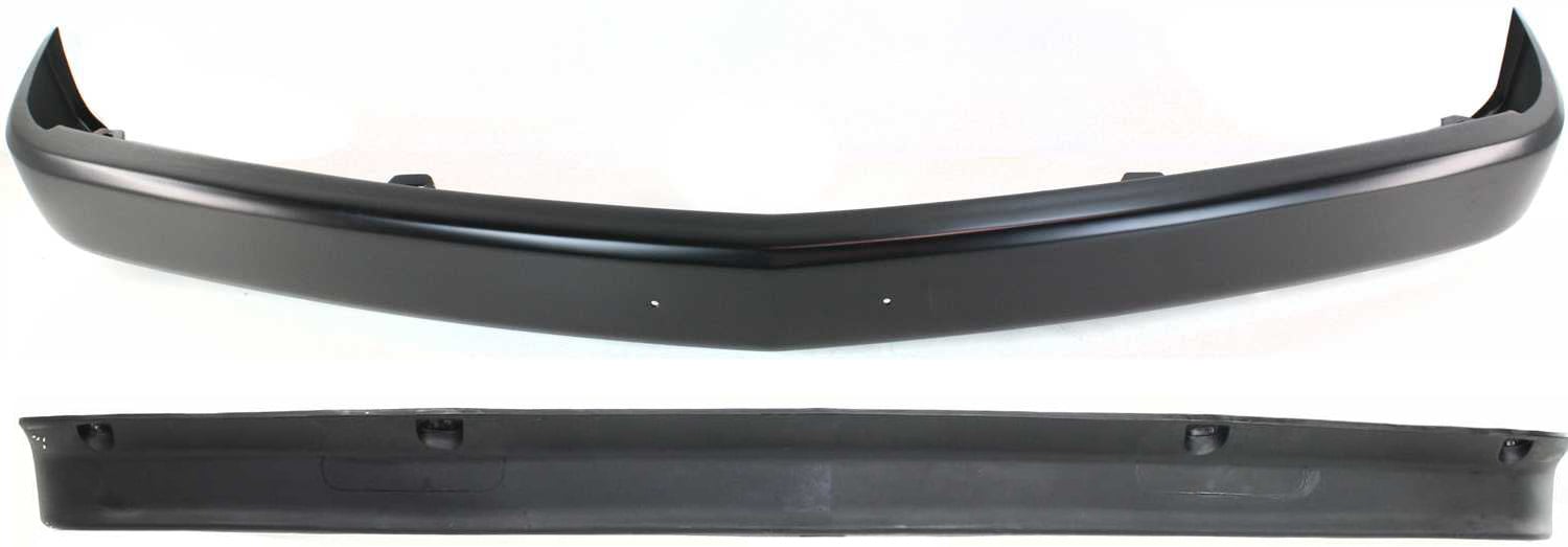 Front Bumper with Valance for Chevrolet C/K Full Size Pickup 1988-2002, 2-Piece Kit, Replacement