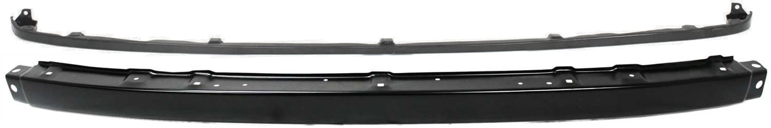 Front Bumper 2-Piece Kit with Trim for 1996-1998 Nissan Pathfinder, Center Replacement