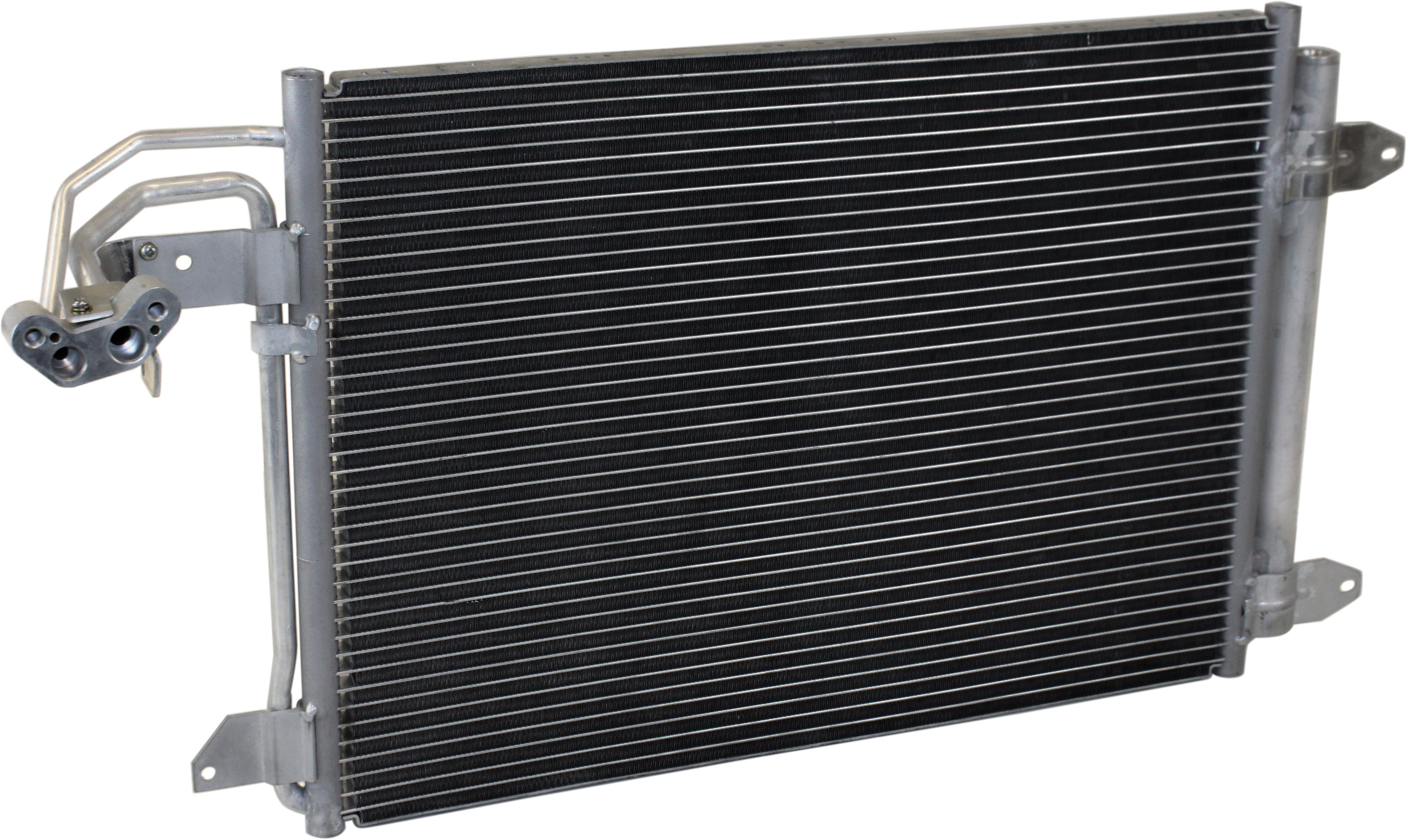 A/C Condenser for Volkswagen Jetta (2005-2010) and Audi TT (2008-2015) with Receiver Drier, Replacement