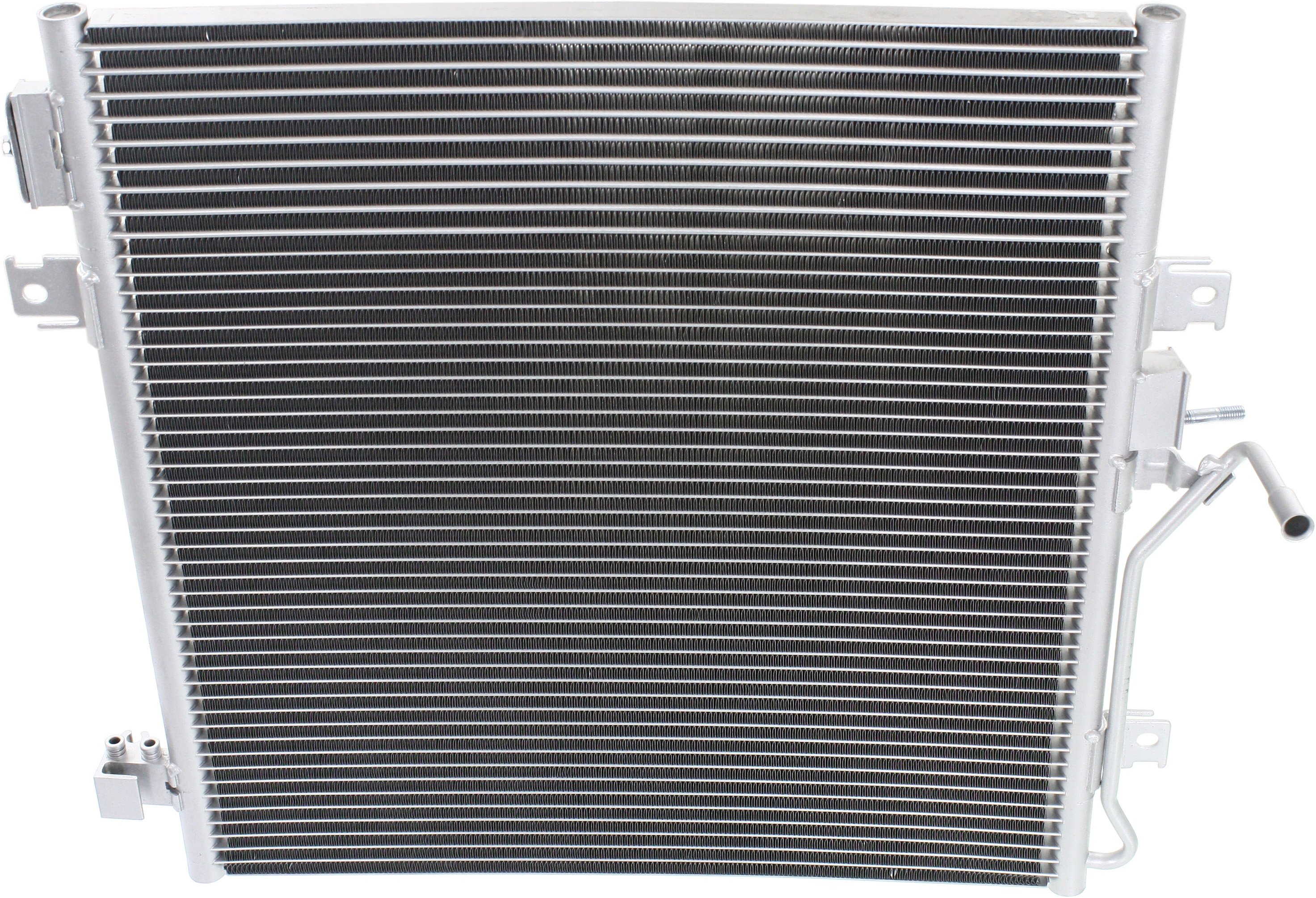 A/C Condenser for Dodge Nitro 2007-2010, Jeep Liberty 2009-2012, Compatible with Automatic Transmission, Replacement