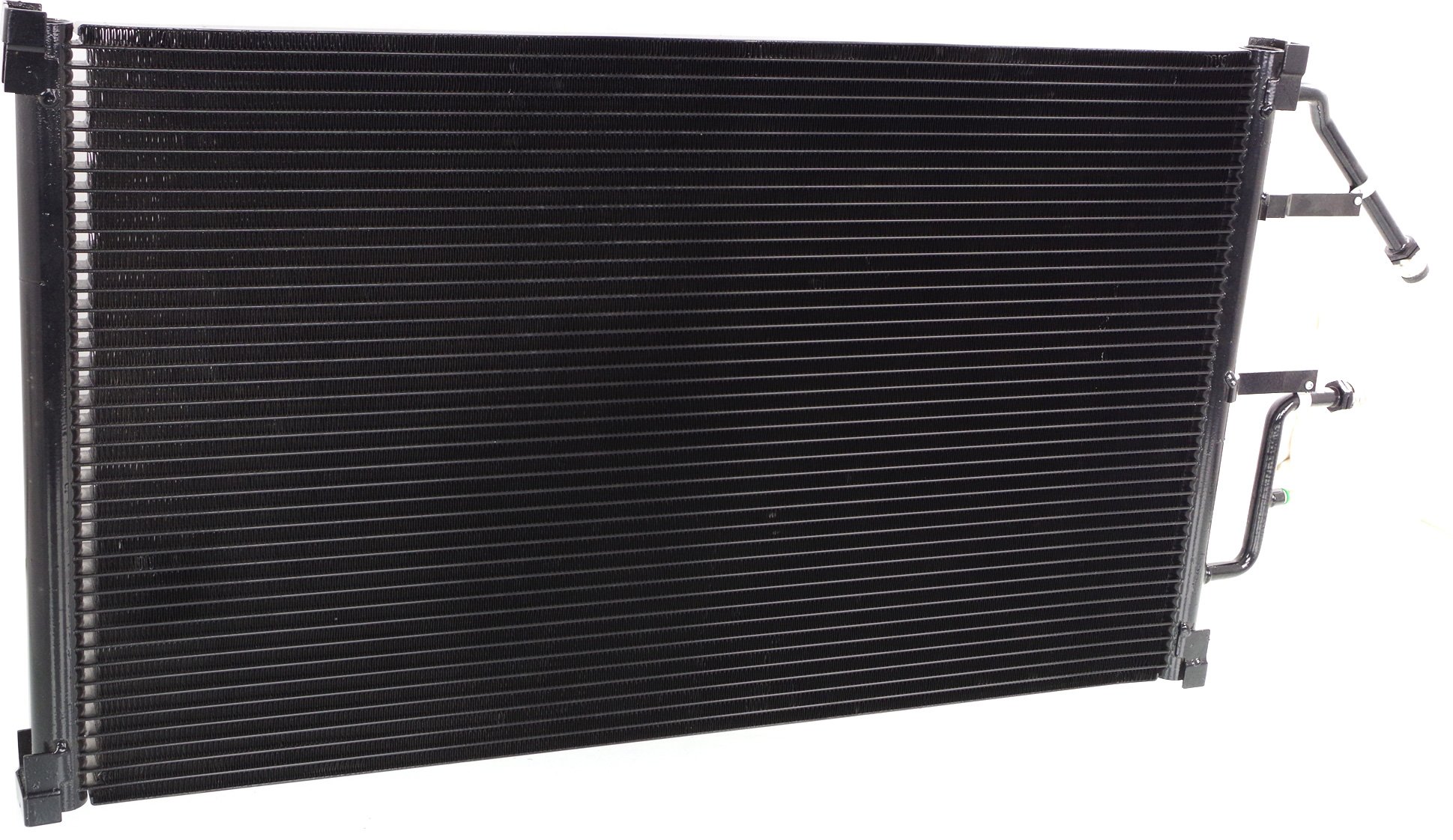 A/C Condenser for Chevrolet C/K Full Size Pickup 1994-2002, Suburban 1994-1999, GMC Yukon 1996-2000, with Charge Port, Replacement