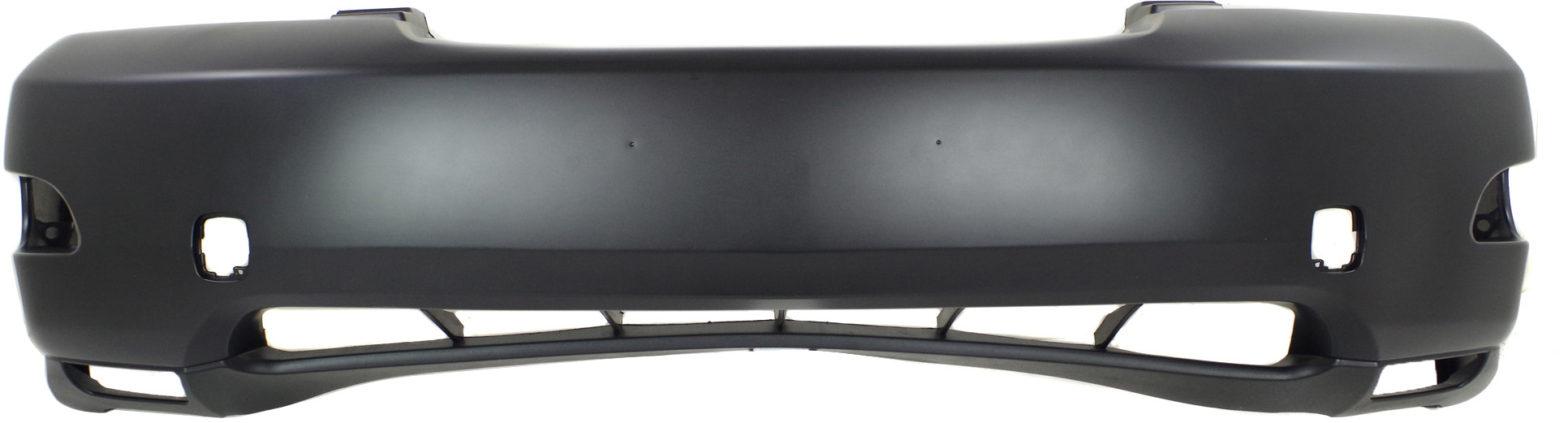 Front Bumper Cover Primed (Ready to Paint) for Lexus RX330 2004-2006/RX350 2007-2009 without Headlight Washer Holes, without Laser/Radar Cruise Control, Japan Built Vehicle, Replacement