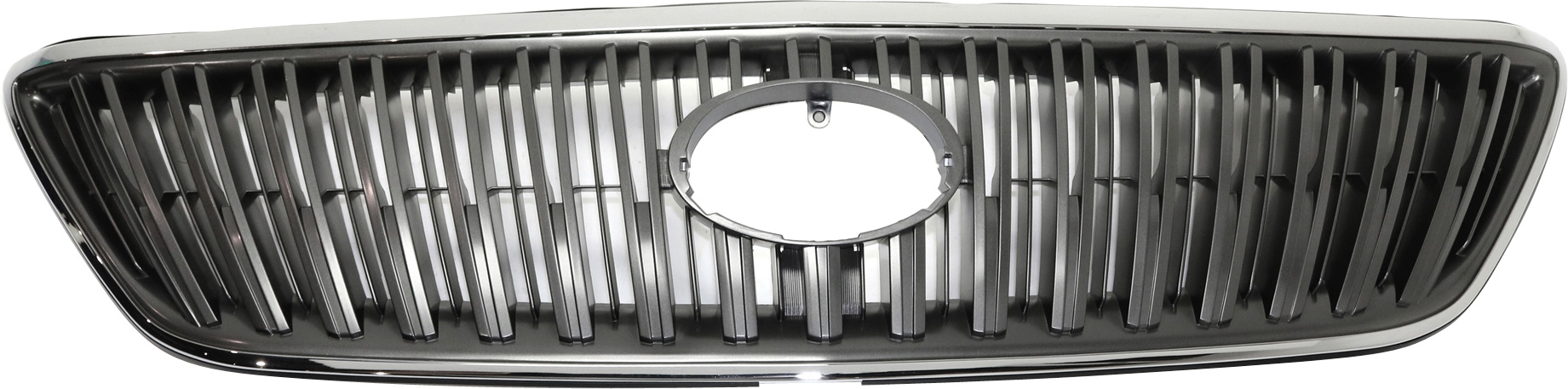 Grille for Lexus RX330 (2004-2006), RX350 (2007) with Chrome Shell/Painted Gray Insert, Built for Japan Vehicles, Replacement