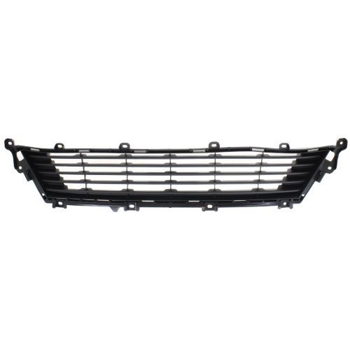 Front Bumper Grille for Lexus ES300H, Textured Gray, 2013-2015, CAPA-Certified, Replacement