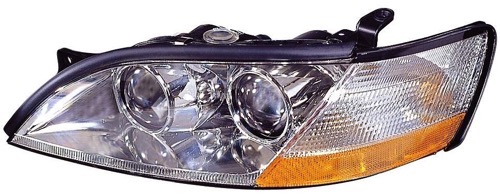 Left (Driver) Headlight Assembly for 1992 - 1994 Lexus ES300, Front Housing Replacement / Lens / Cover, Composite,  8115033073, Replacement