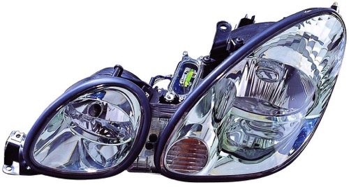 Driver Side Headlight Assembly for 2001 Lexus GS300, Front Replacement Housing, Lens, Cover without HID Lights, Composite,  811503A720