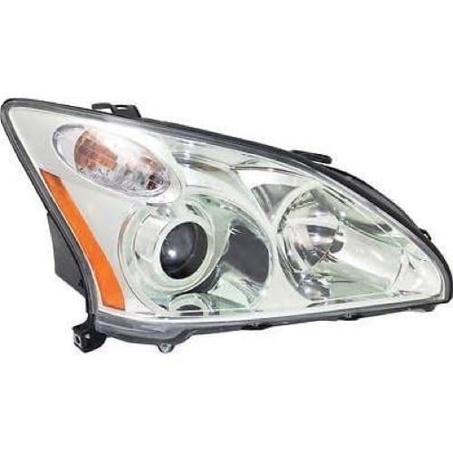 Right (Passenger) Headlight Assembly for 2004 - 2006 Lexus RX330, Front Headlight Assembly Replacement Housing/Lens/Cover, HID without Adaptive Front-lighting System, USA Built, Composite,  811100E020, Replacement