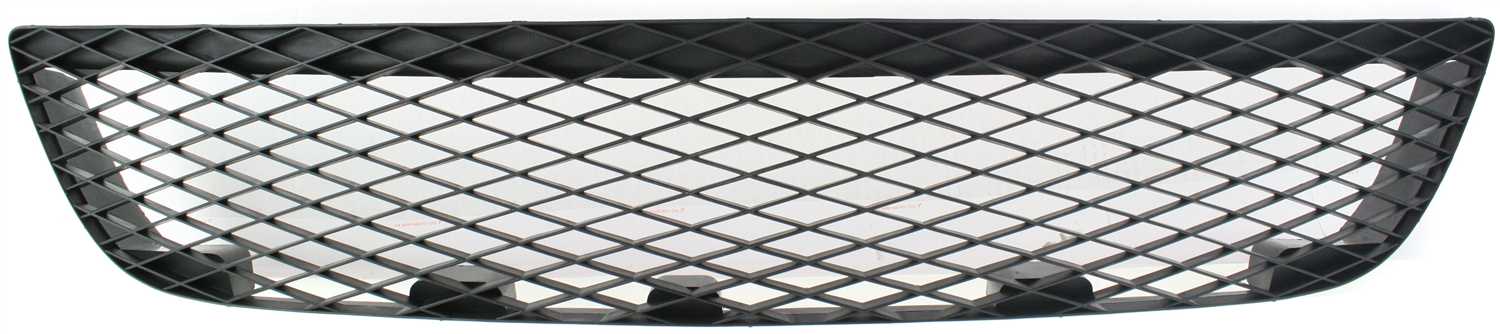 Front Bumper Grille Cover for Mazda 3 Sedan, Sport Type, Black, Suitable for 2004-2006 Models, Replacement