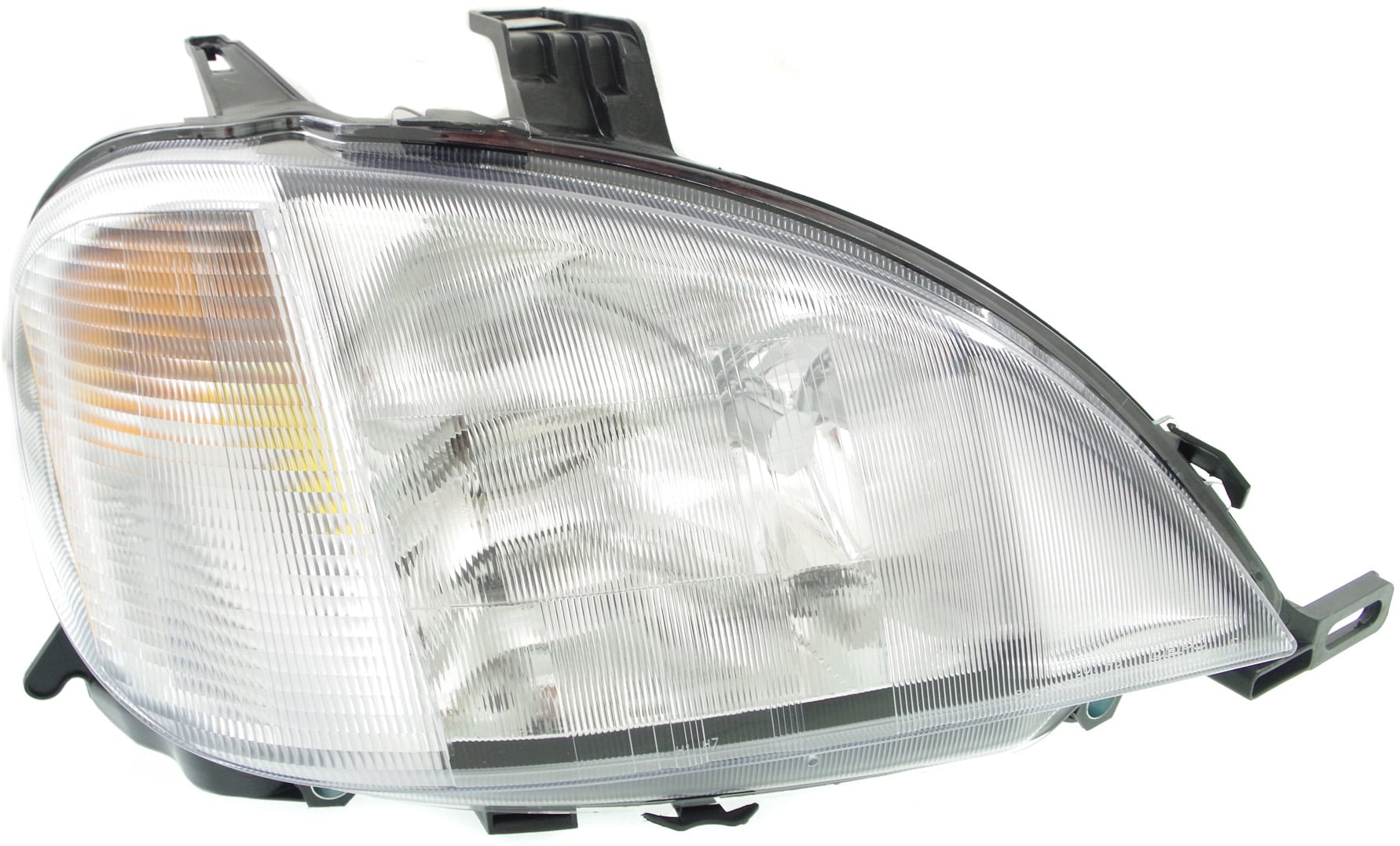 Headlight Assembly for Mercedes-Benz M-Class 1998-2001, Right (Passenger), Halogen, Standard Type, without Sport Package, Replacement