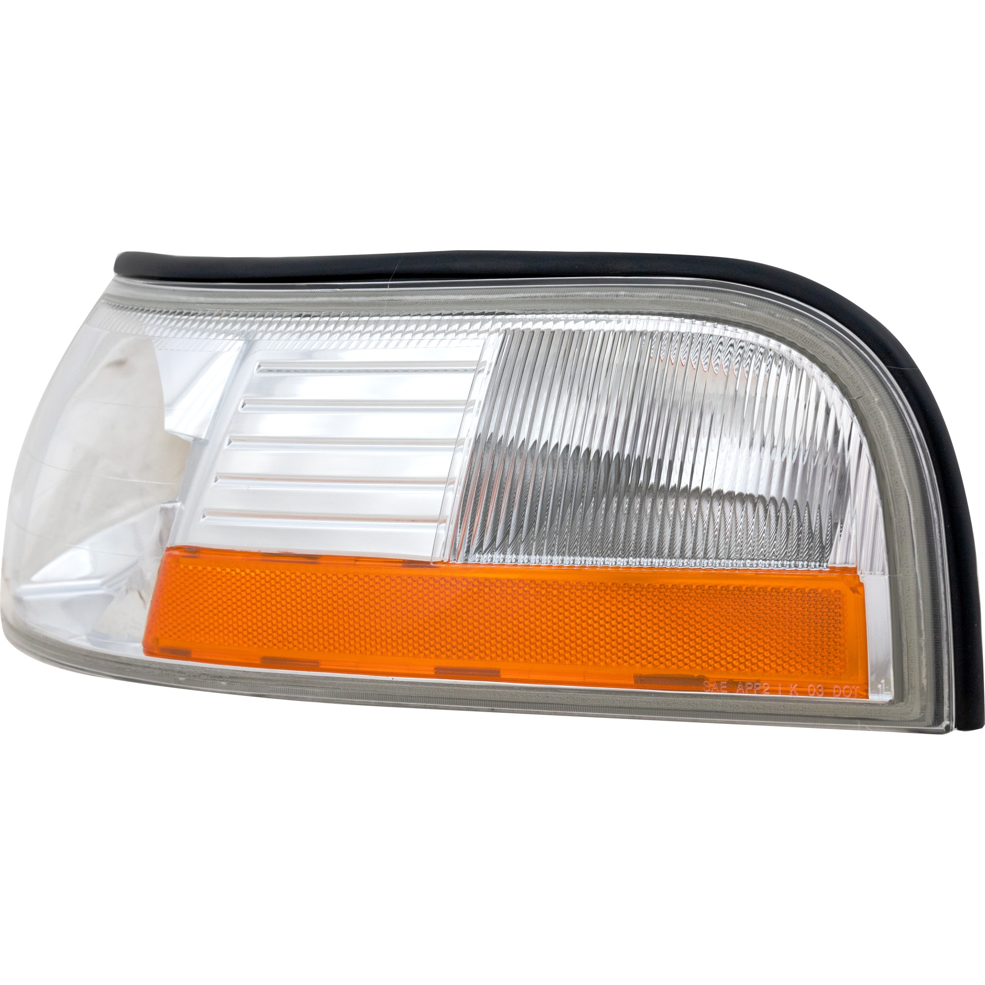 Corner Light for Mercury Grand Marquis 2003-2005, Left (Driver) Lens and Housing, Replacement