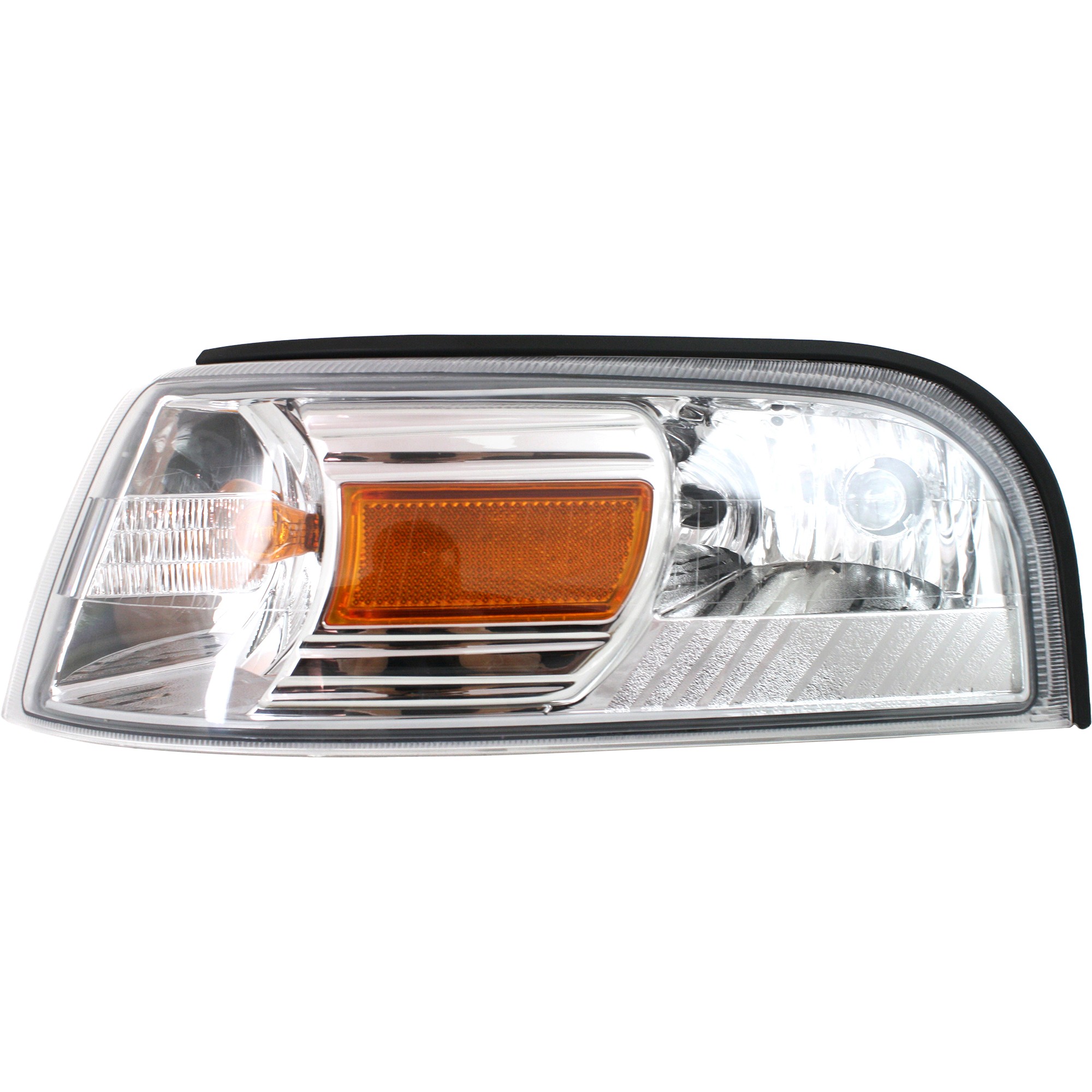 Corner Light Assembly for Mercury Grand Marquis 2006-2011, Left (Driver) Side, Replacement, Park/Signal/Side Marker Light