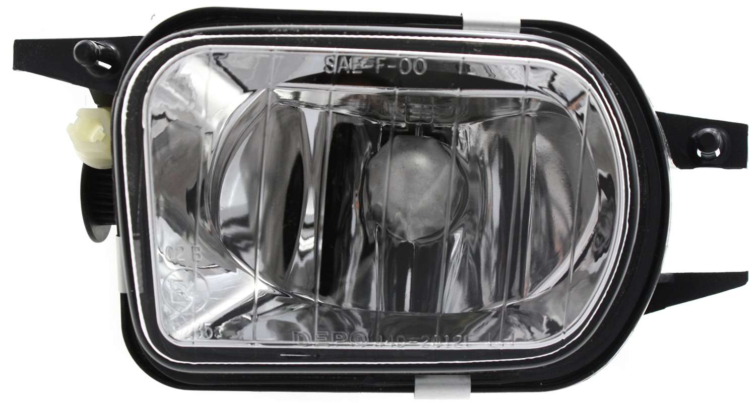 Front Fog Light Assembly for Mercedes-Benz C-Class 2001-2007 / SL-Class 2003-2012, Left (Driver), with Bi-Xenon Headlights, Replacement
