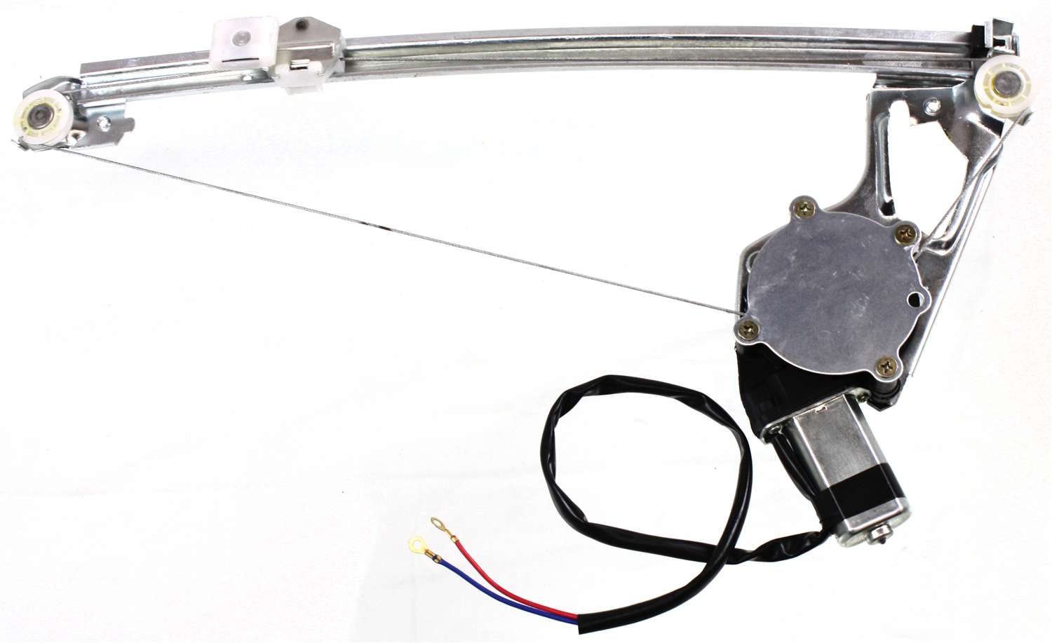 Power Rear Window Regulator with Motor for Mercedes Benz E-Class 1986-1995, Left (Driver), Coupe/Sedan/Wagon, Chassis 124, Replacement