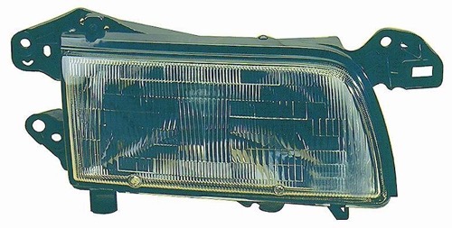 Left (Driver) Front Headlight Assembly Replacement for 1989 - 1995 Mazda MPV, Housing/Lens/Cover, Composite,  8BL151040A, Replacement