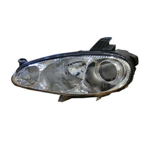Left (Driver) Headlight Assembly for 2001 - 2004 Mazda Miata, Front Replacement Housing/Lens/Cover, Combination Light without Bulbs or Sockets, Composite,  NC72510L0D, Replacement