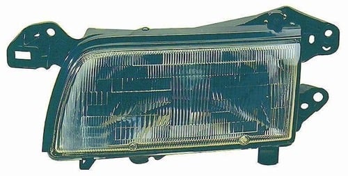 Right (Passenger) Headlight Assembly for 1989 - 1995 Mazda MPV, Front Headlight Assembly Replacement Housing, Lens, Cover, Composite;  8BL151030A, Replacement