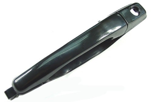 Right (Passenger) Front Outer Door Handle for 2002-2007 Mitsubishi Lancer ES 4 Door Sedan, LS 4 Door Sedan, OZ Rally 4 Door Sedan, Black,  MR970228, Replacement