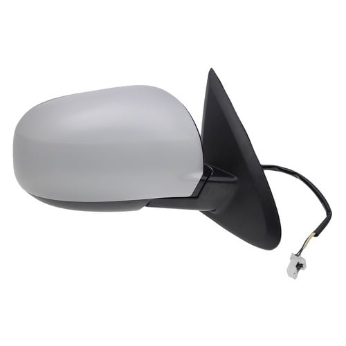 Right (Passenger) Side View Mirror Assembly for 2014 - 2015 Mitsubishi Outlander, Outside Mirror without Signal Lights, with Cover, Power; Paint-to-Match;  7632B376-PFM, Replacement