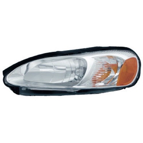 Left (Driver) Headlight Assembly for 2001 - 2002 Chrysler Sebring, Front Assembly Replacement Housing/Lens/Cover, 2 Door Coupe, Composite,  MR566305, Replacement