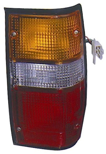 Right (Passenger) Rear Tail Light Assembly for 1987 - 1995 Dodge Ram 50, Replacement Lens/Cover, Black,  MB527094