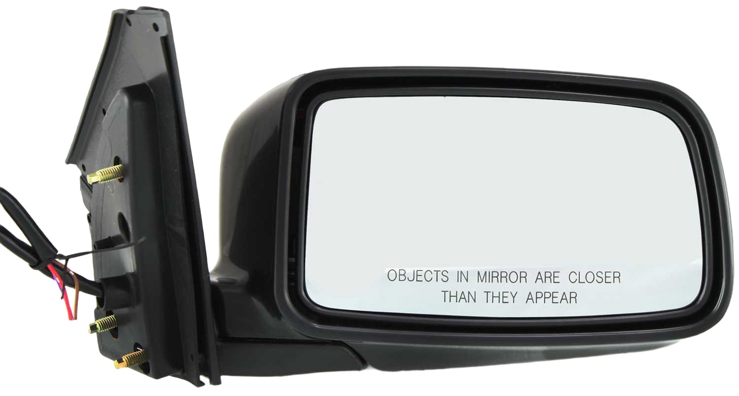 Power Mirror for Mitsubishi Lancer ES Sedan 2002-2005, Right (Passenger) Side, Manual Folding, Non-Heated, Paintable, Replacement