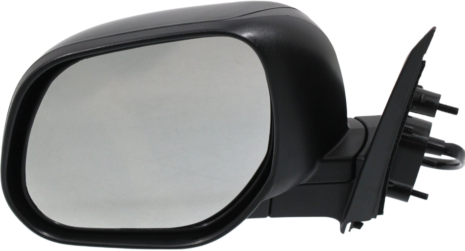 Power Mirror for Mitsubishi Outlander 2010-2013, Left (Driver), Manual Folding, Heated, Paintable, without Signal Light, Replacement