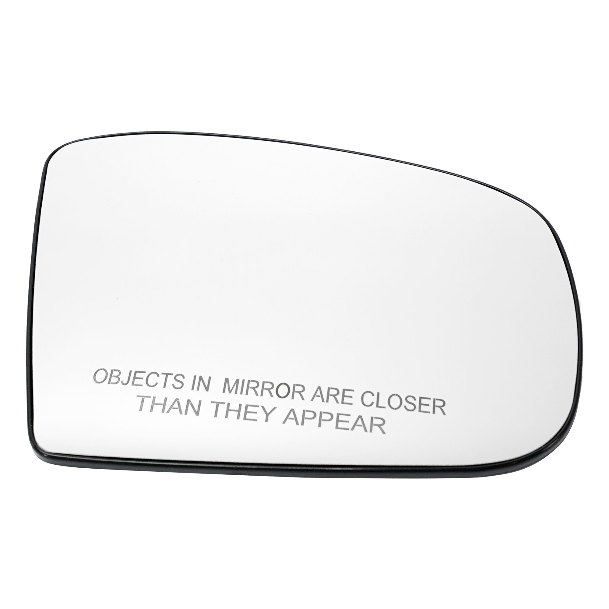 Heated Mirror Glass for Mercedes-Benz M-Class 2002-2005 with Backing Plate, Right (Passenger), Replacement