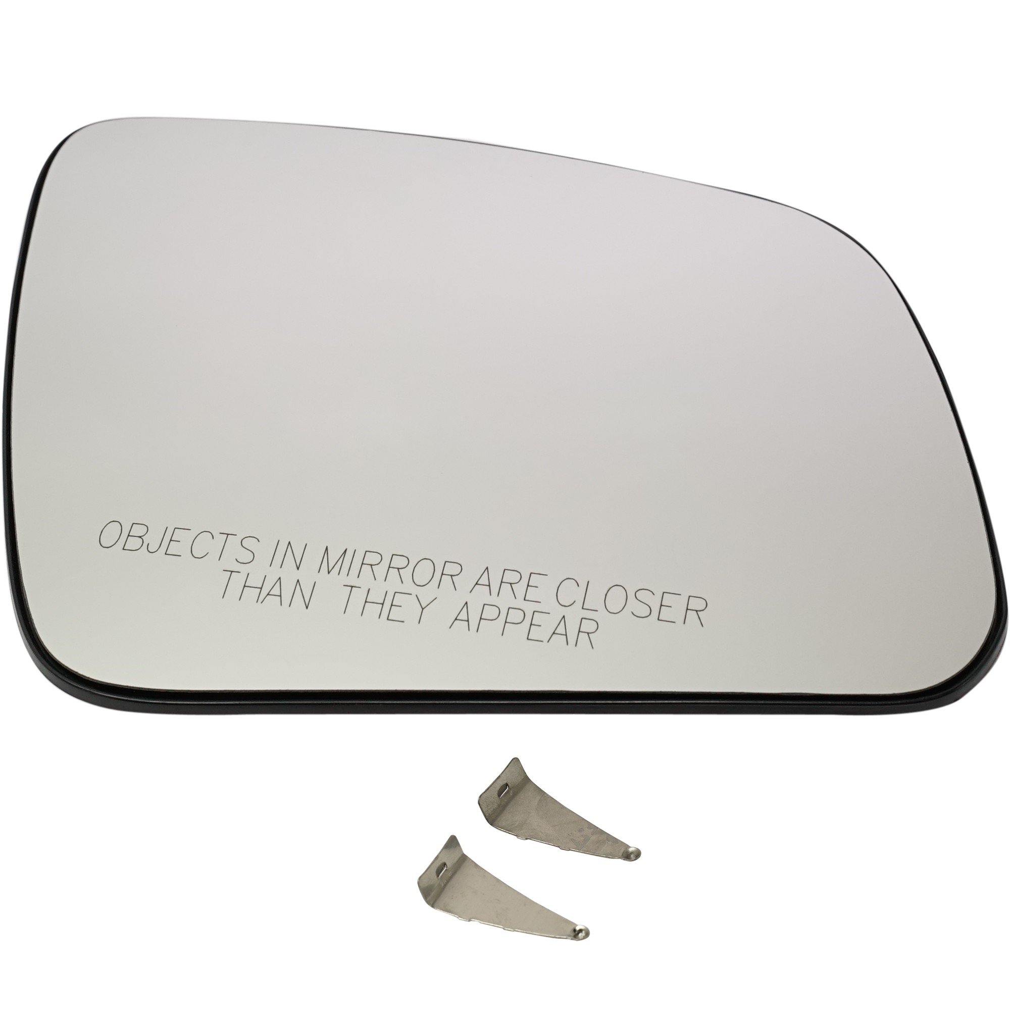 Heated Mirror Glass for Mercedes Benz C-Class 2008-2011, Right (Passenger), with Backing Plate, Without Auto Dimming, Replacement