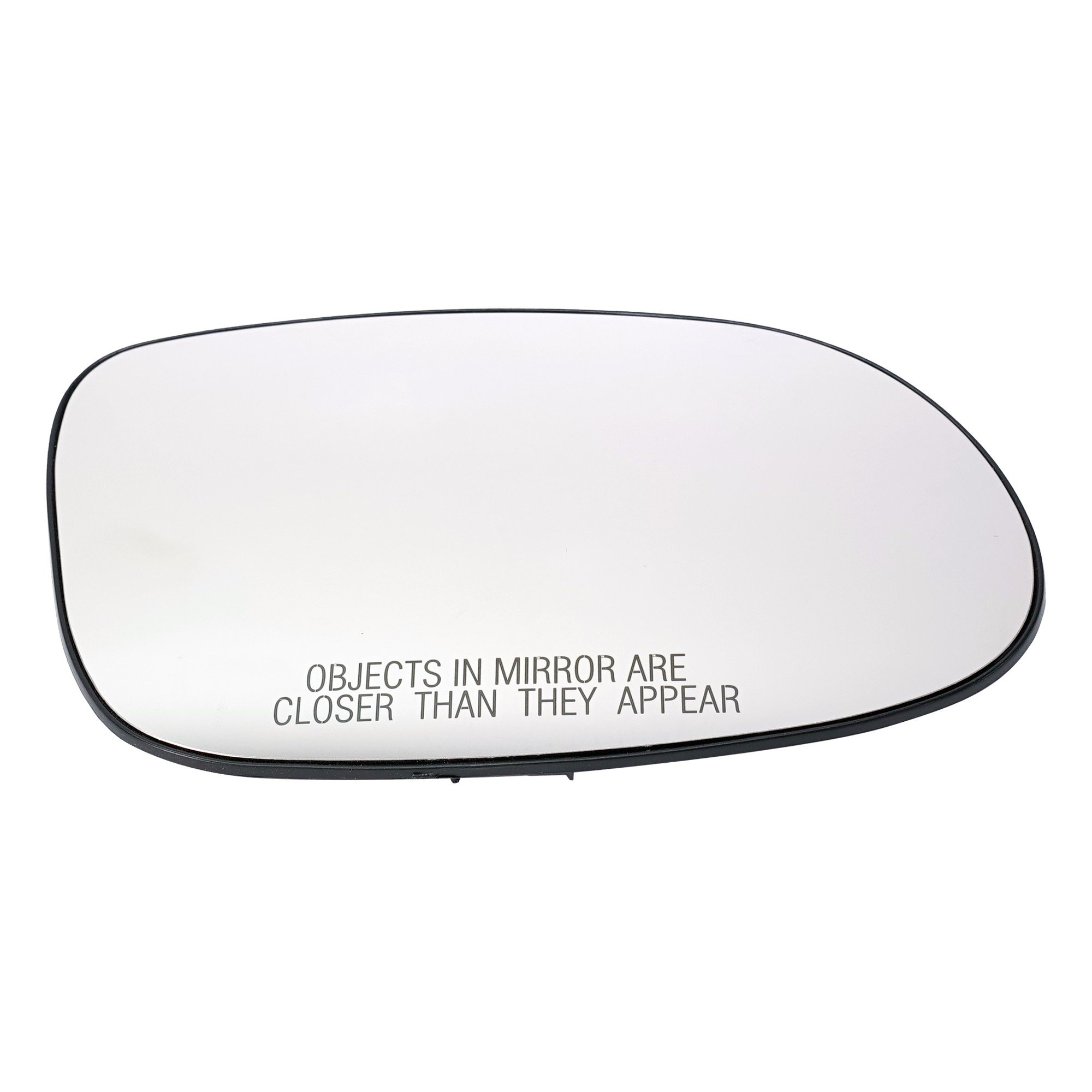Heated Mirror Glass with Backing Plate, Right (Passenger), without Thermostat for Mercedes SL500/SL600 (1999-2002), SLK230 (1998-2000), CLK320/CLK430 (1998-1999), Replacement
