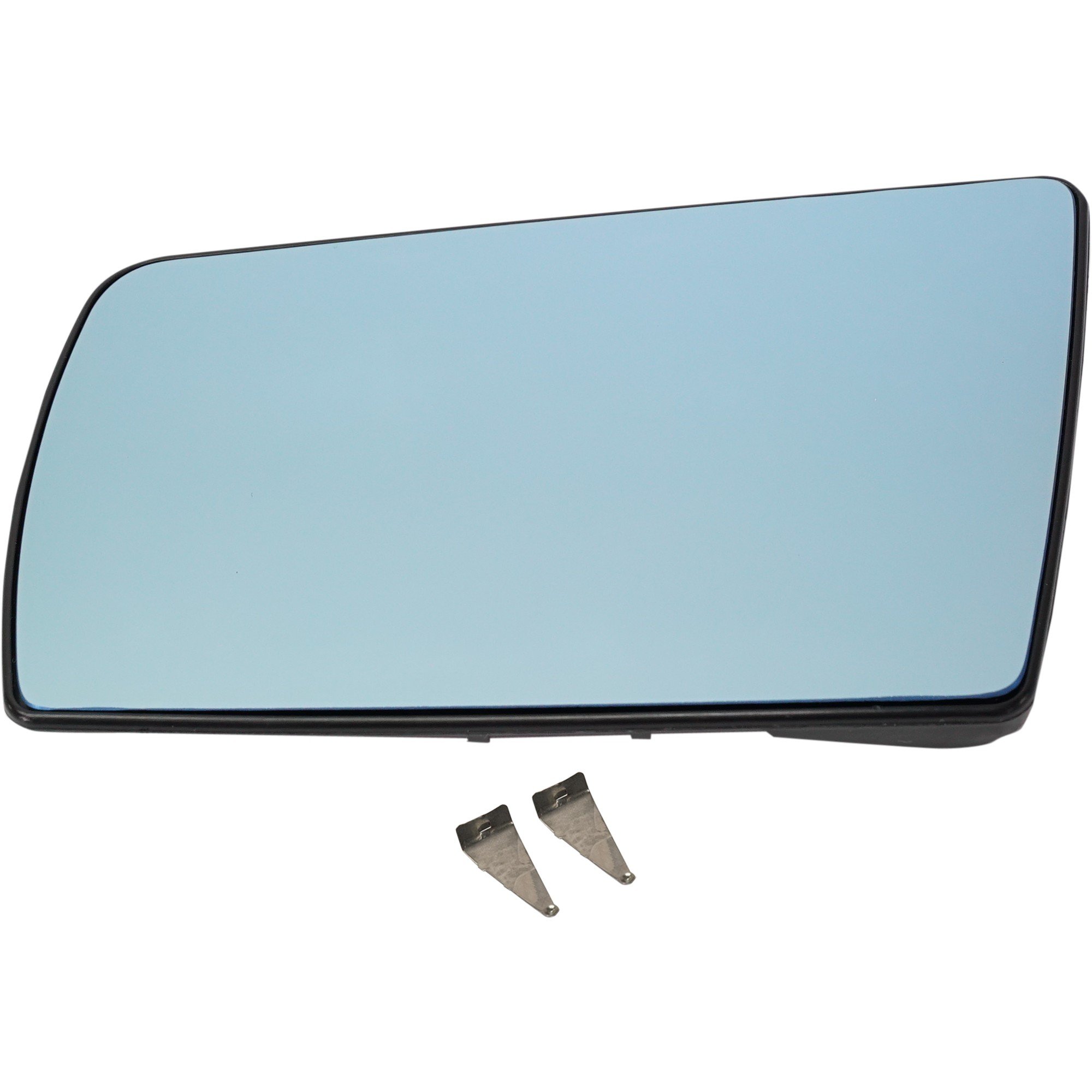 Heated Mirror Glass with Backing Plate for Mercedes C-Class (1994-2000) / S-Class (1996-1999), Left (Driver), Replacement