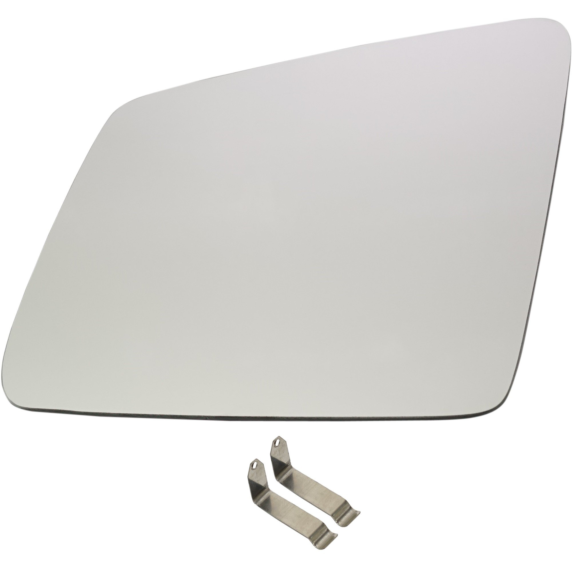 Heated Mirror Glass for Mercedes-Benz GL-Class 2011-2016/M-Class 2011-2015, Left (Driver) Side, with Backing Plate, Replacement