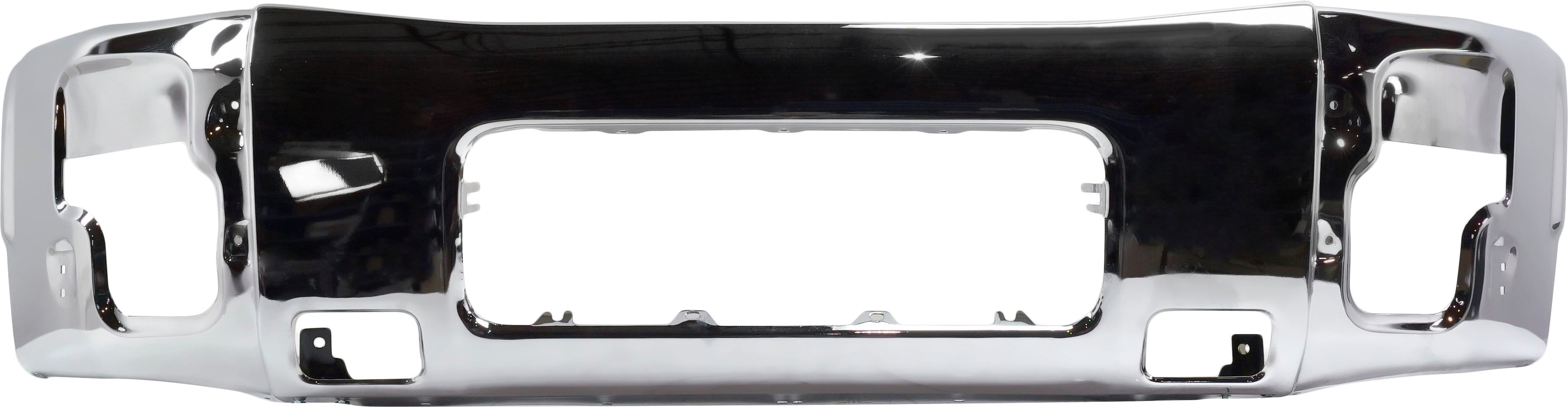 Front Bumper for Nissan Titan 2004-2015 and Armada 2005-2007, Chrome, Fits LE, SE, SL, SV Models, Replacement