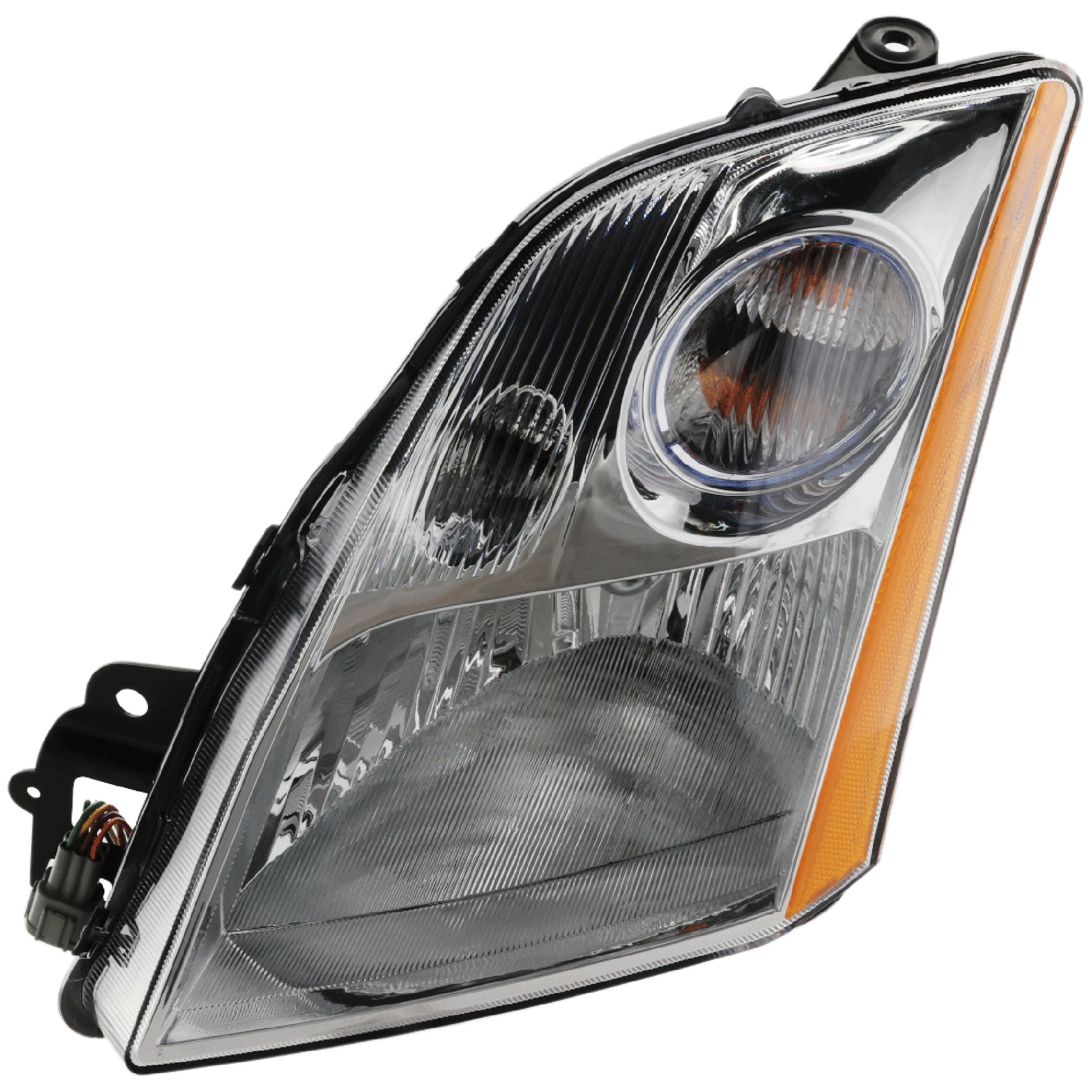 Headlight Assembly for Nissan Sentra 2007-2009, Left (Driver), Halogen, 2.0L Engine, Fits Base/S/SL/SR Models, Replacement