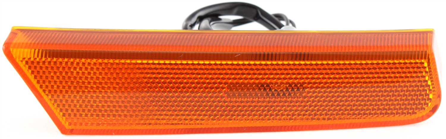 Front Side Marker Light Assembly for Nissan XTERRA 2002-2004, Right (Passenger), Replacement