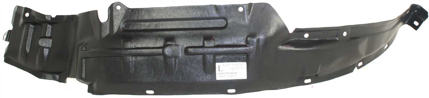 Front Fender Liner for Nissan Frontier 1998-2004, Left (Driver) Side, Replacement