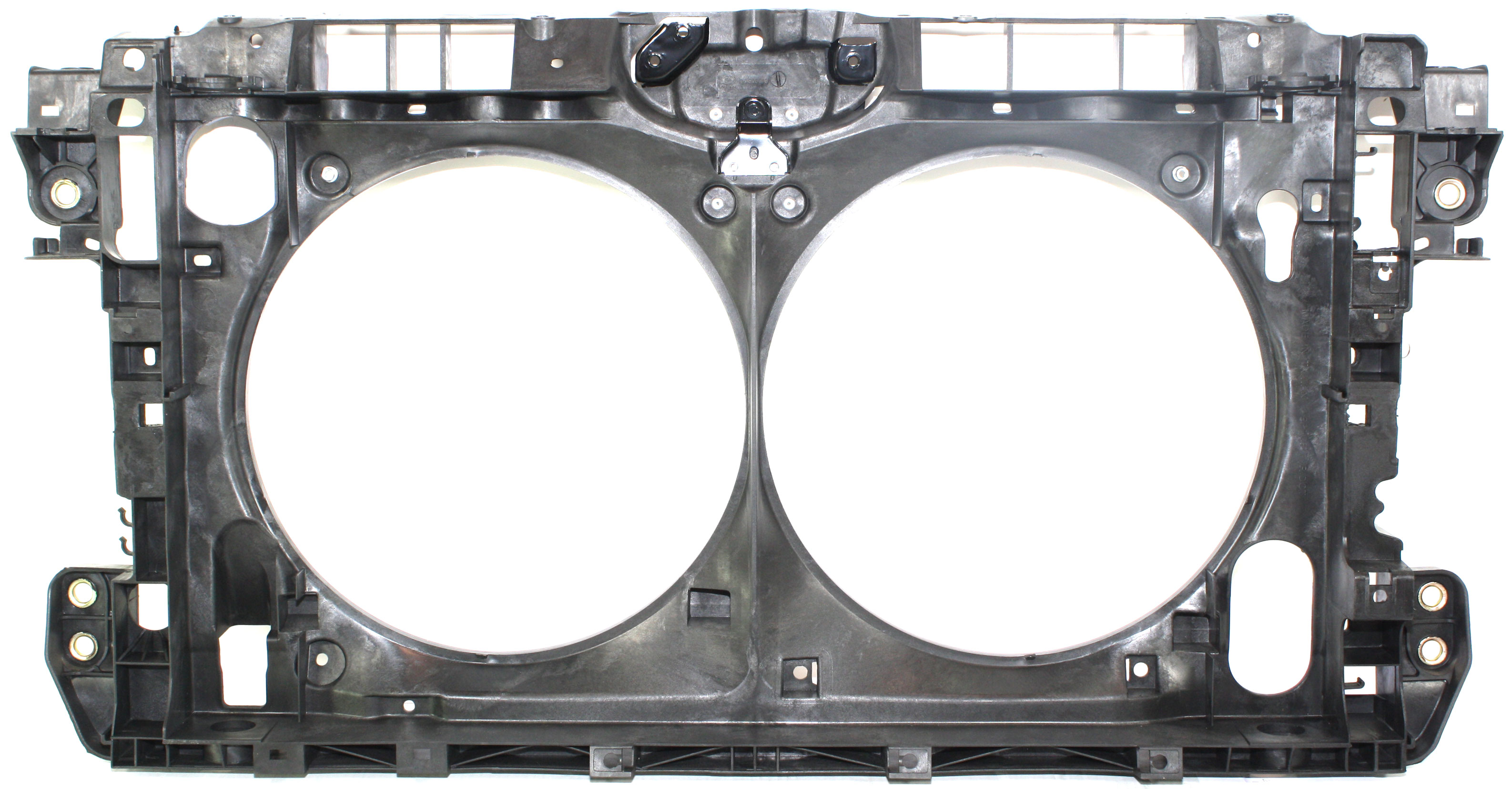 Radiator Support Assembly for Nissan Altima 2007-2008, Black Plastic, Replacement (CAPA Certified)