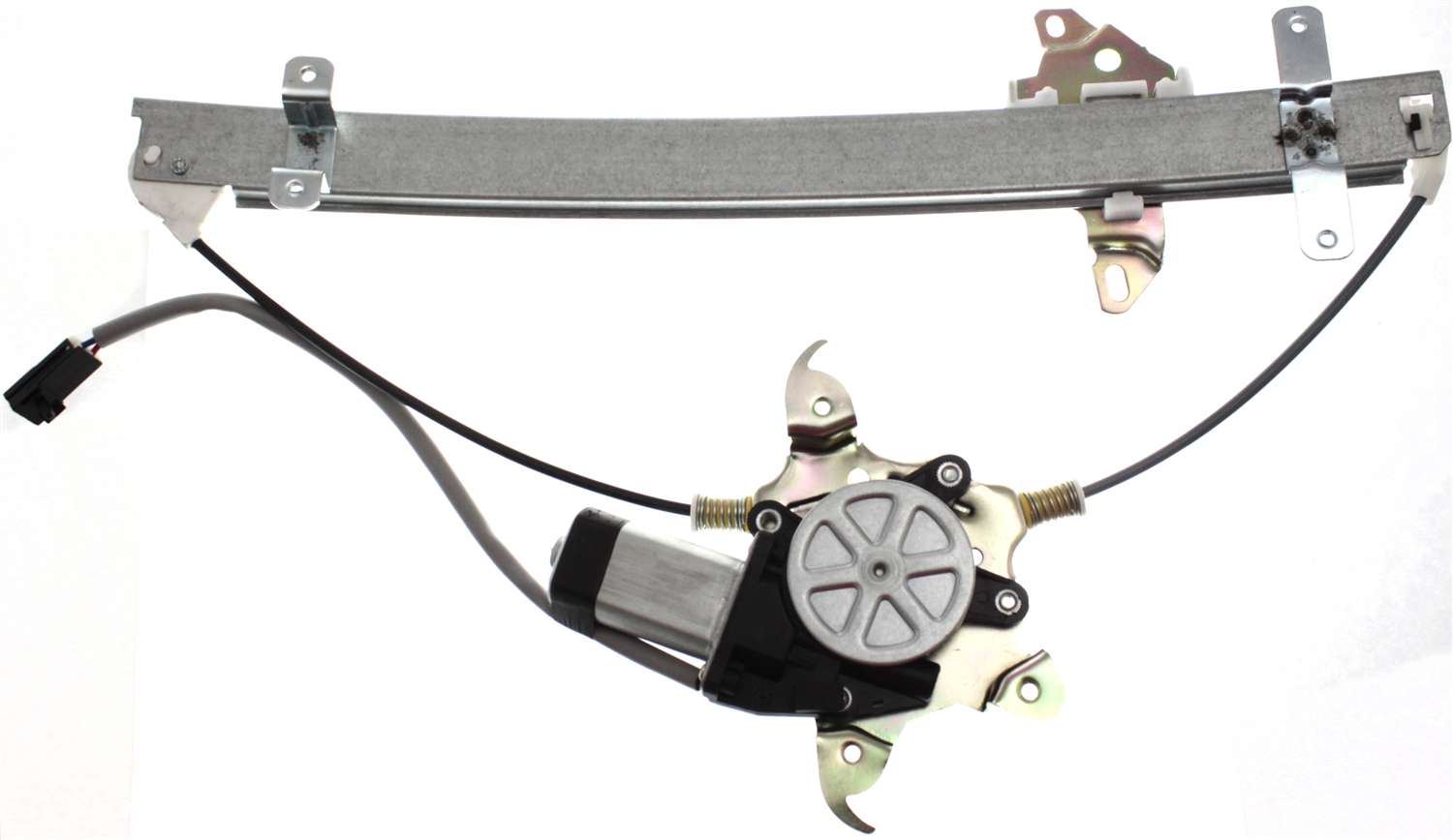 Front Window Regulator with Motor for Nissan Maxima 1995-1999, Infiniti I30 1996-1999, Right (Passenger) Side, Power, Replacement