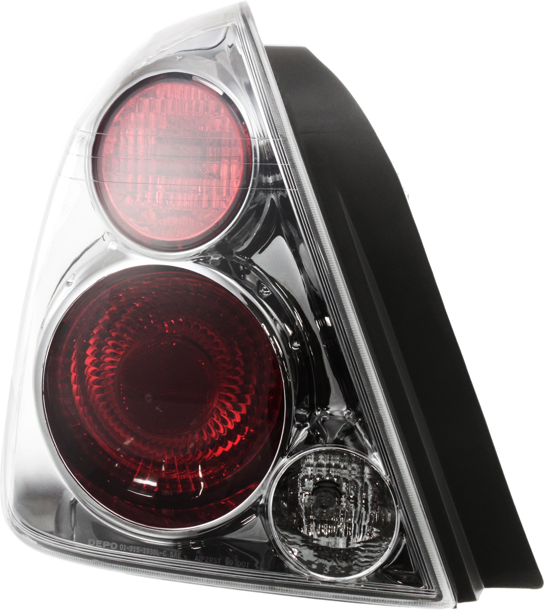 Tail Light Assembly for 2005-2006 Nissan Altima, Left (Driver), Halogen, Excludes SE-R Model, Replacement