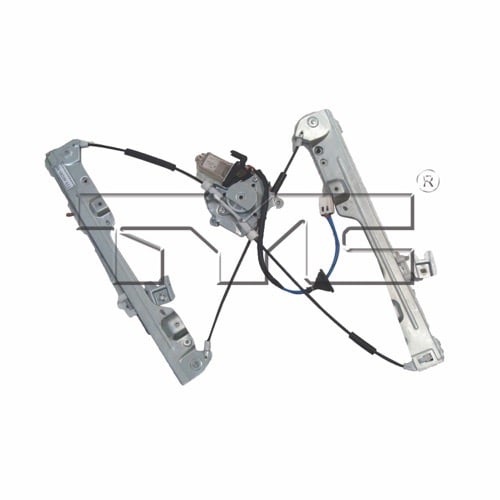 Front Left (Driver) Door Glass Regulator and Power Window Motor Assembly for 2003 - 2007 Nissan Murano,  80721CA01A-PFM, Replacement
