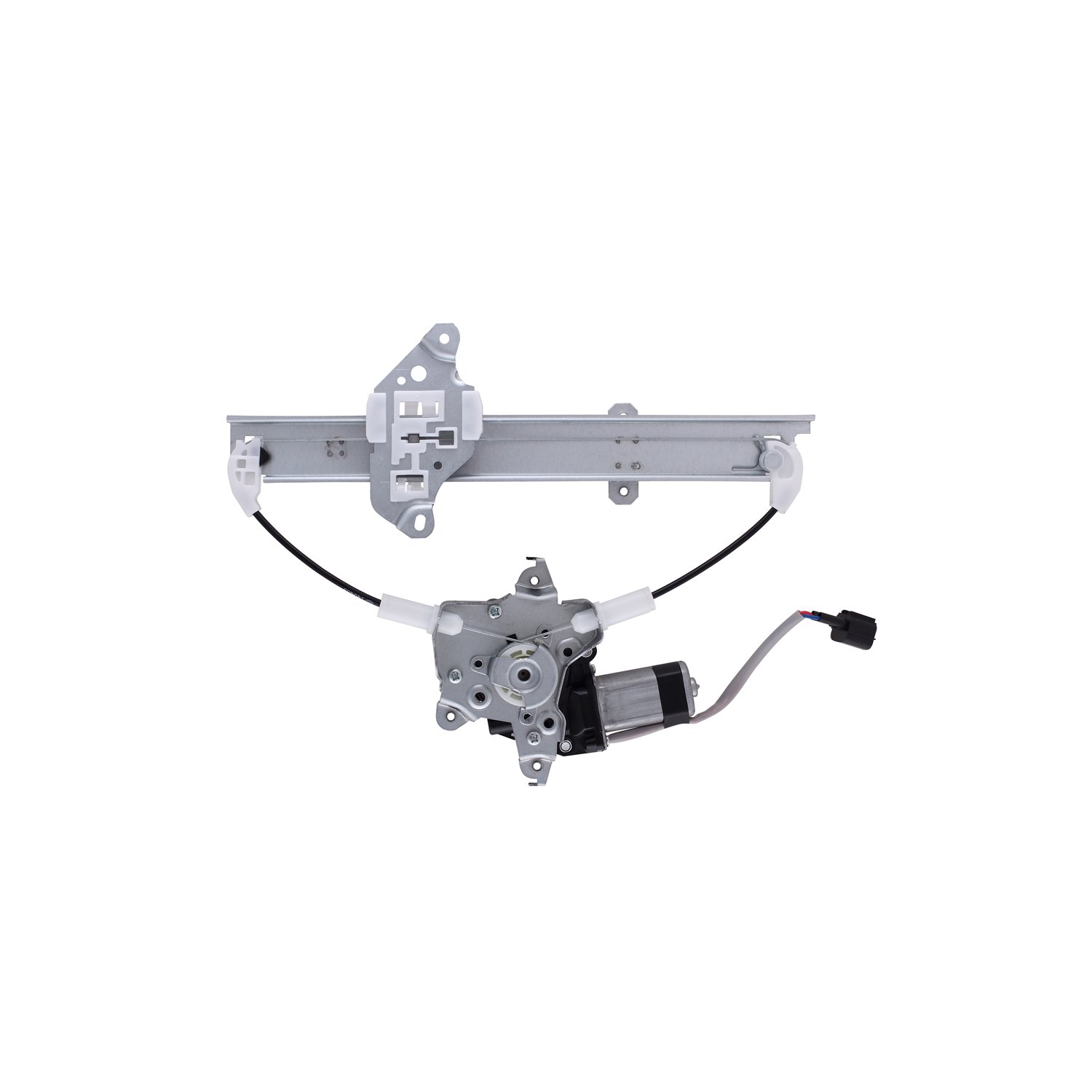 Rear Door Glass Regulator for 2007 - 2014 Nissan Maxima Right (Passenger) Side, without Premium Package, Regulator and Motor Assembly,  82720JA000-PFM, Replacement