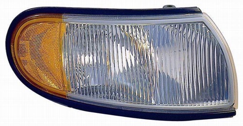 Right (Passenger) Side Park Light Assembly for 1993 - 1995 Mercury Villager, Replacement Parking/Marker Assembly with Lens Cover,  F3XY13200B
