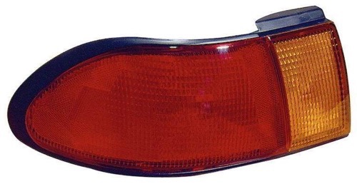 Left (Driver) Tail Light Assembly for 1995 - 1999 Nissan Sentra, Rear Tail Light Assembly Replacement / Lens / Cover,  265559B625, Replacement
