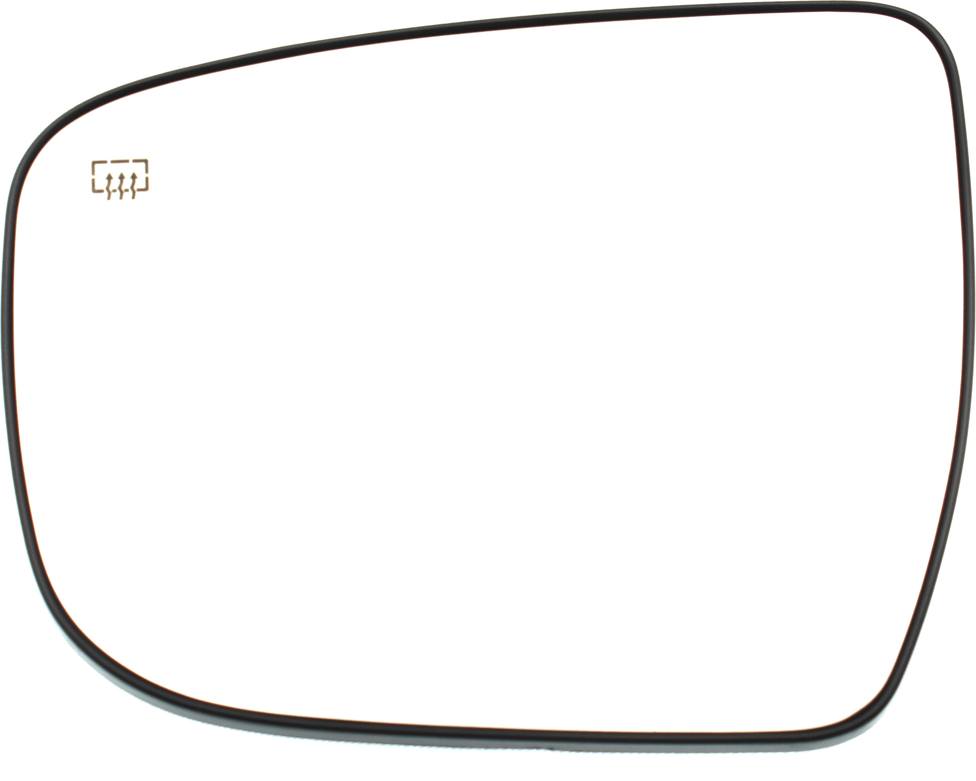 Heated Mirror Glass for Nissan Murano (2015-2023), Pathfinder (2017-2020), Rogue (2014-2020), Left (Driver) side with Backing Plate, Replacement
