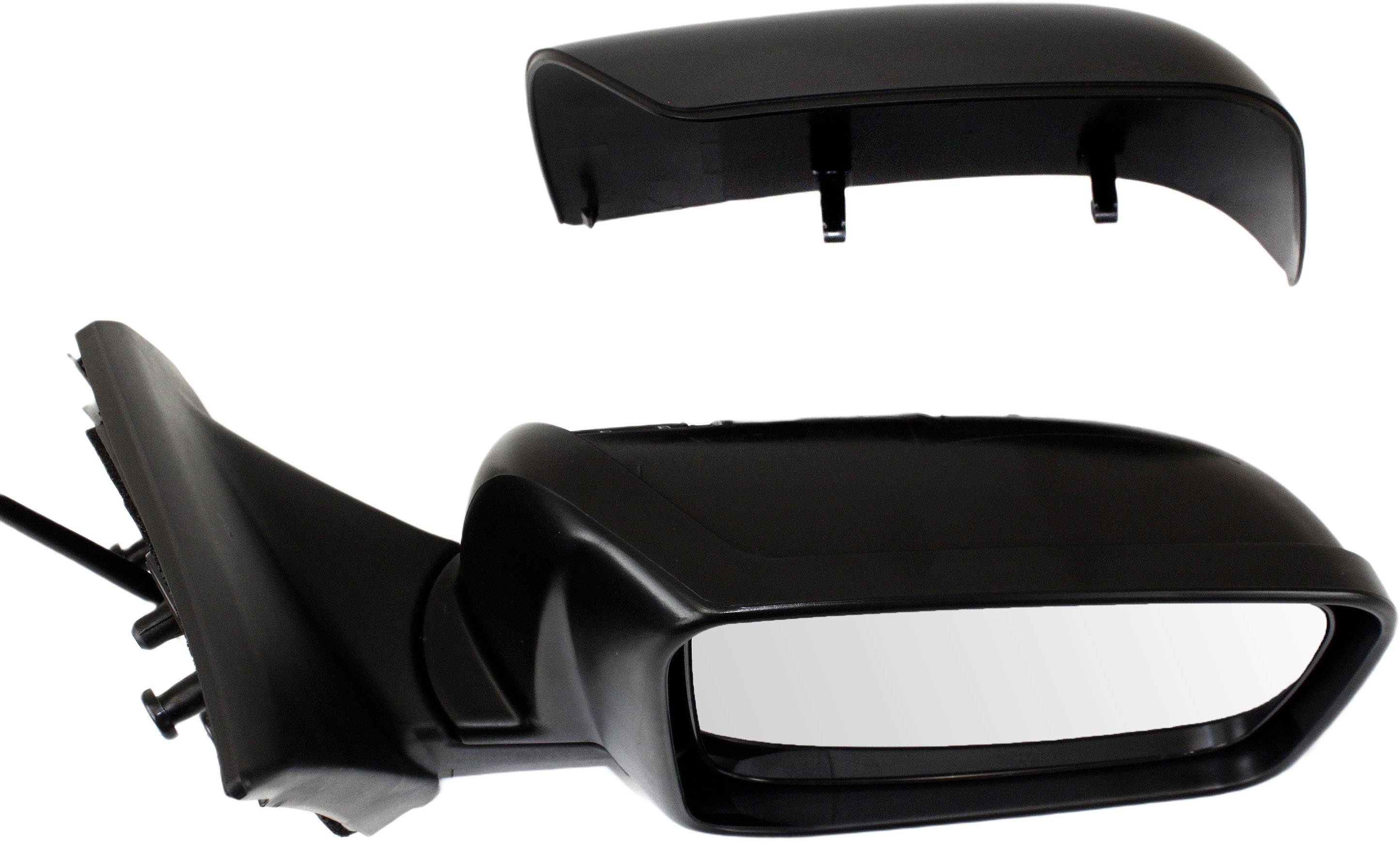 Power Heated Paintable Manual Folding Mirror for Nissan Rogue 2008-2013, Rogue Select 2014-2015, Right (Passenger) Side, Replacement