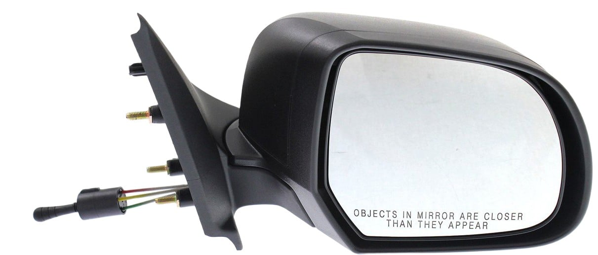 Manual Adjust, Manual Folding Mirror for Nissan Versa Sedan S Model 2012-2014, Right (Passenger), Non-Heated, Textured, Replacement