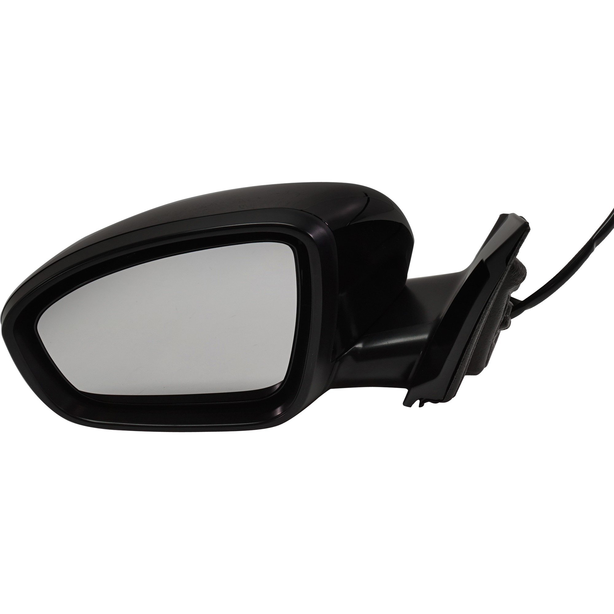 Power Mirror for 2019-2023 Nissan Altima SR Model, Left (Driver), Manual Folding, Heated, Paintable, with Signal Light, without Auto Dimming, Blind Spot Detection and Memory, Replacement